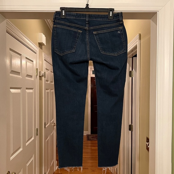 EUC Women's Rag & Bone Dre Low Rise Slim Boyfriend Jean in New Worn Size 25 - Picture 4 of 8